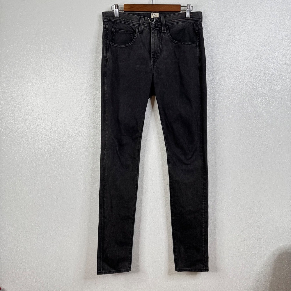 Hiroshi Kato The Scissors Slim Tapered Black Jeans Size 29